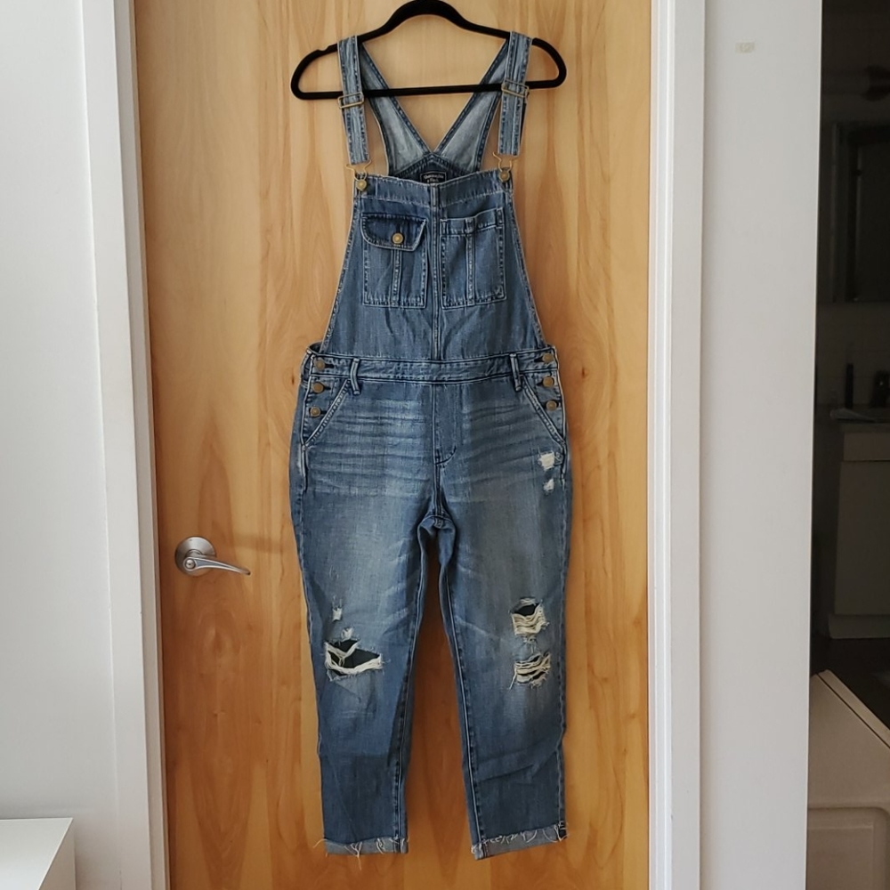 Abercrombie and Fitch Denim Overalls